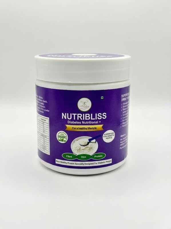 Nutribliss Diabetes Nutritional + Powder 200g | For Diabetic Lifestyle