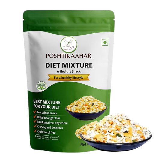 Poshtik Aahar Diet Mixture Namkeen, Healthy Roasted Snacks - 200 grams