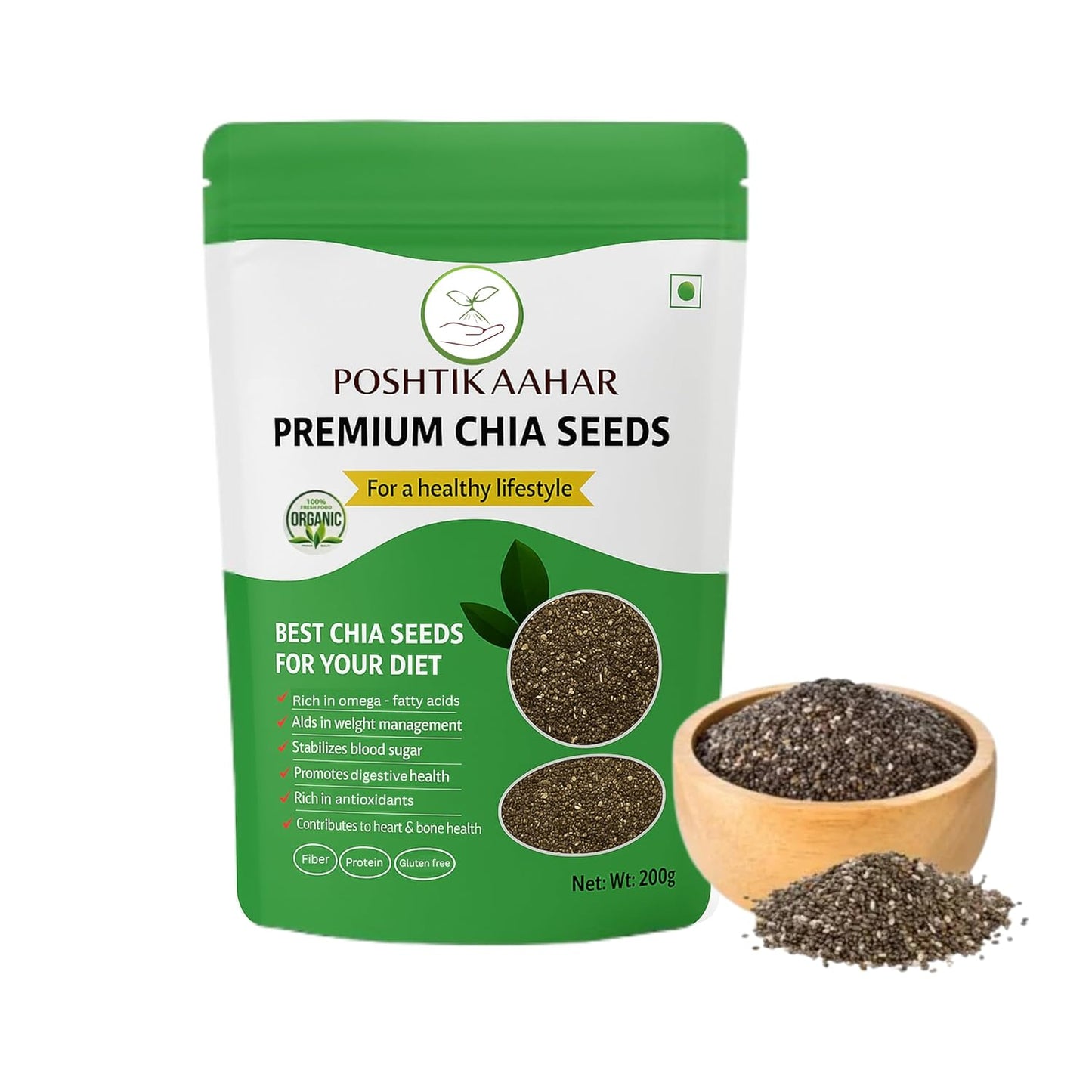 Chia Seeds Omega-3 Seeds 200 g