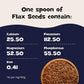Poshtik Aahar Flax Seeds 200g - Alsi Seeds  | Raw Seeds for Eating