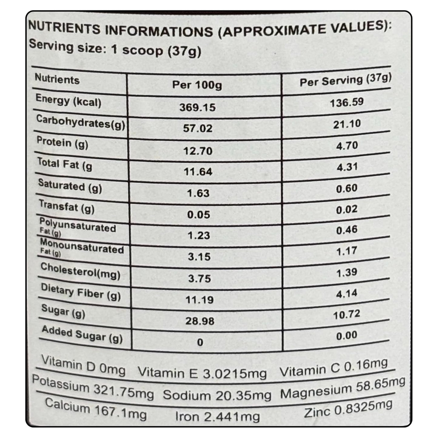 Poshtik Aahar Rich and Nutritional Kids Mix Chocolate Flavour 500g