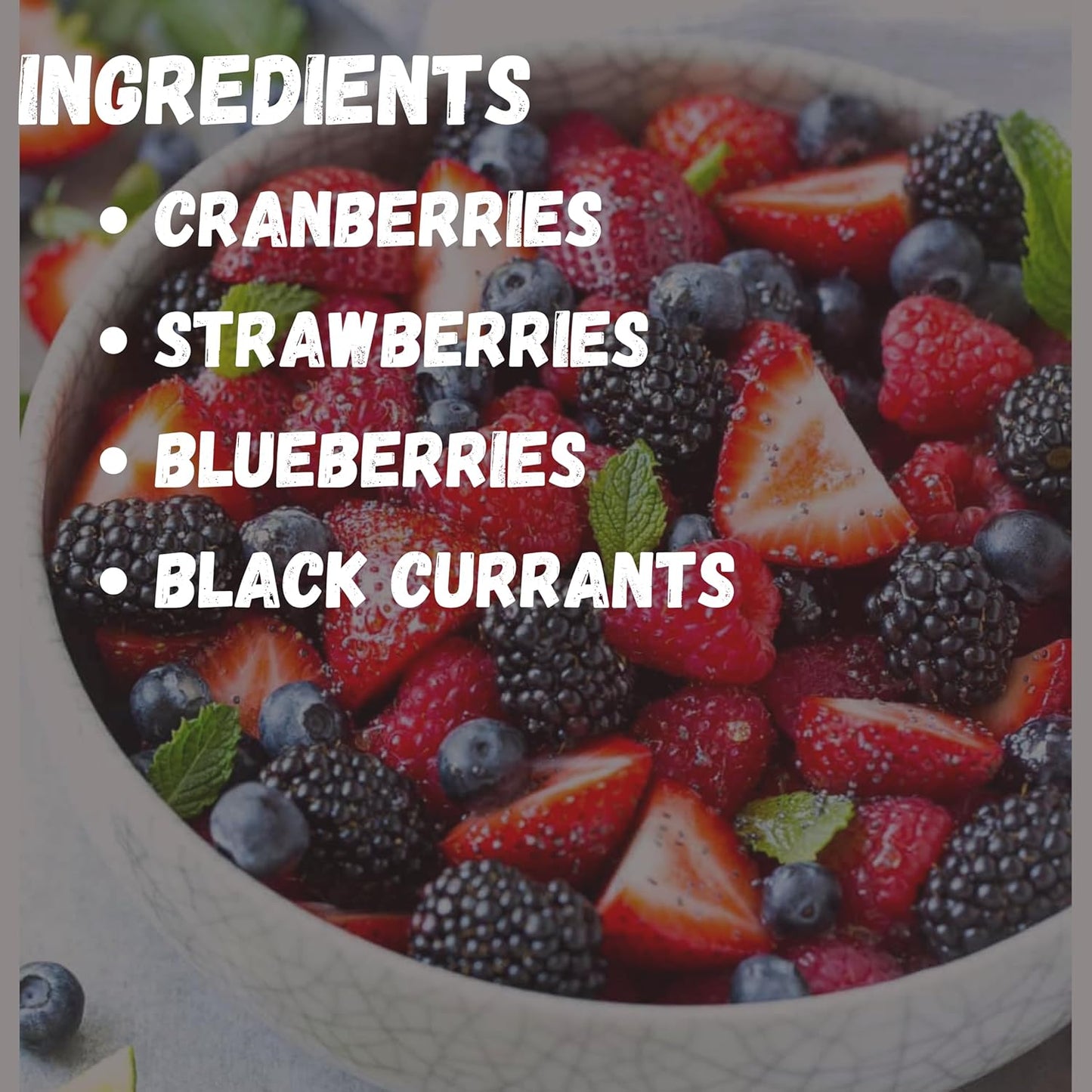 Poshtik Aahar Berries Mix | 8-In-1 Healthly Snacks Contains Cranberry, Black Raisins, Strawberry, Black Currant & More  - 200g