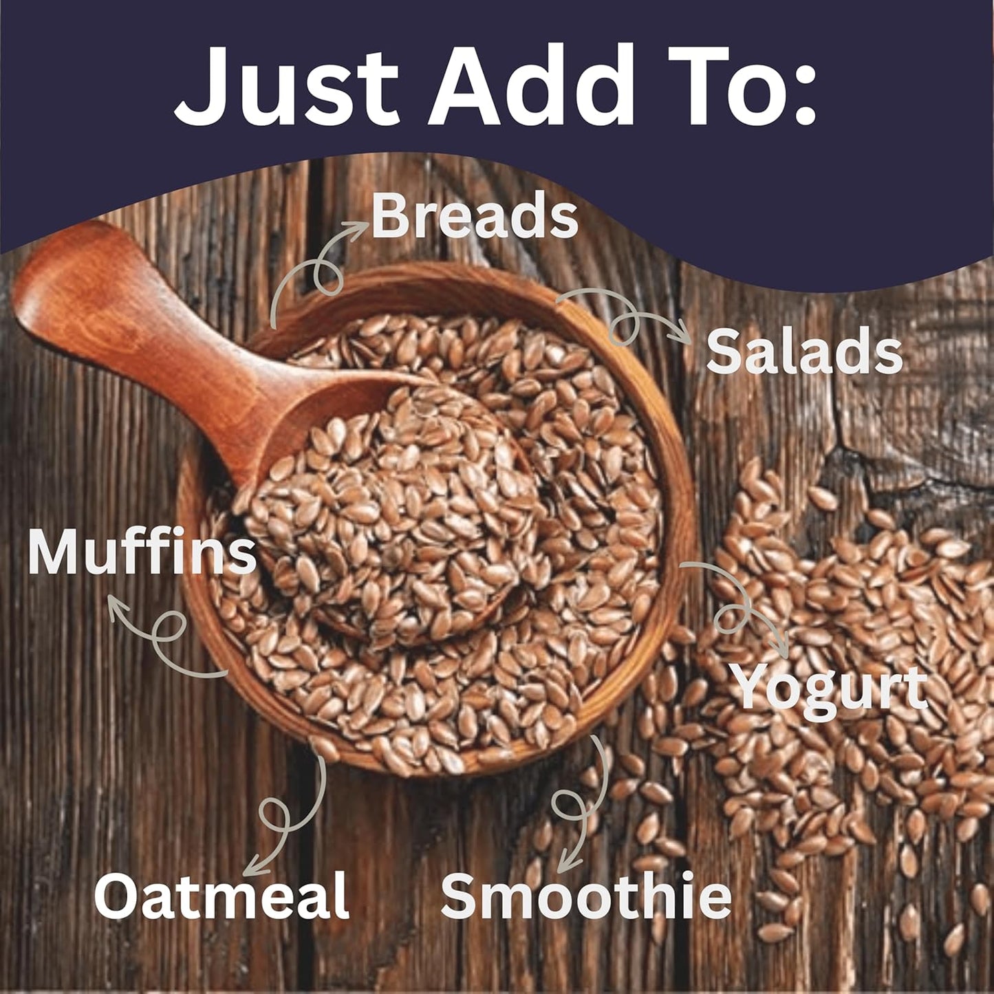 Poshtik Aahar Flax Seeds 200g - Alsi Seeds  | Raw Seeds for Eating