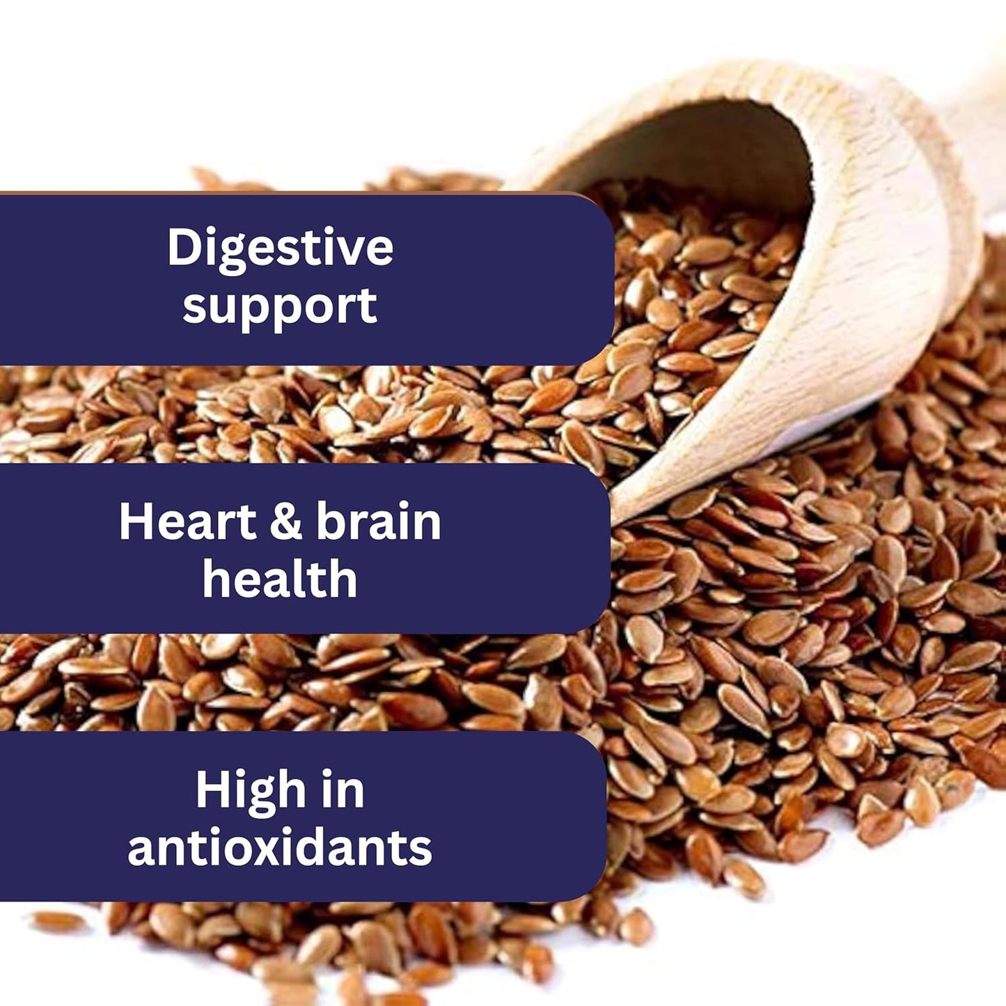 Poshtik Aahar Flax Seeds 200g - Alsi Seeds  | Raw Seeds for Eating
