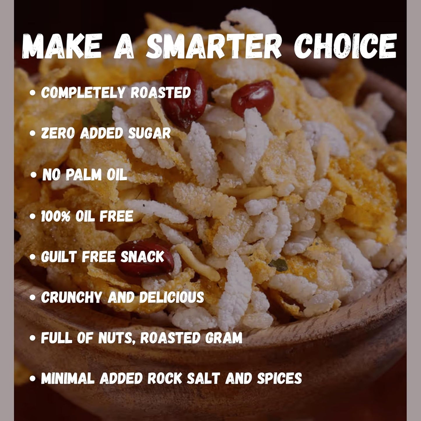 Poshtik Aahar Diet Mixture Namkeen, Healthy Roasted Snacks - 200 grams