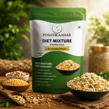Poshtik Aahar Diet Mixture Namkeen, Healthy Roasted Snacks - 200 grams