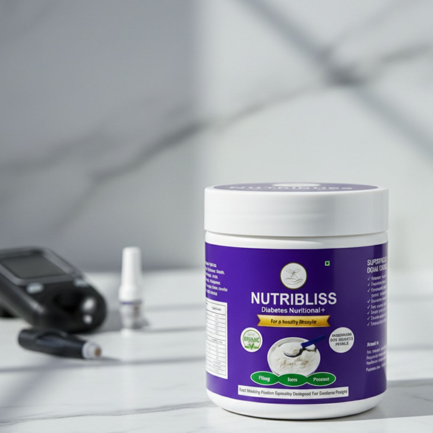 Nutribliss Diabetes Nutritional + Powder 200g | For Diabetic Lifestyle