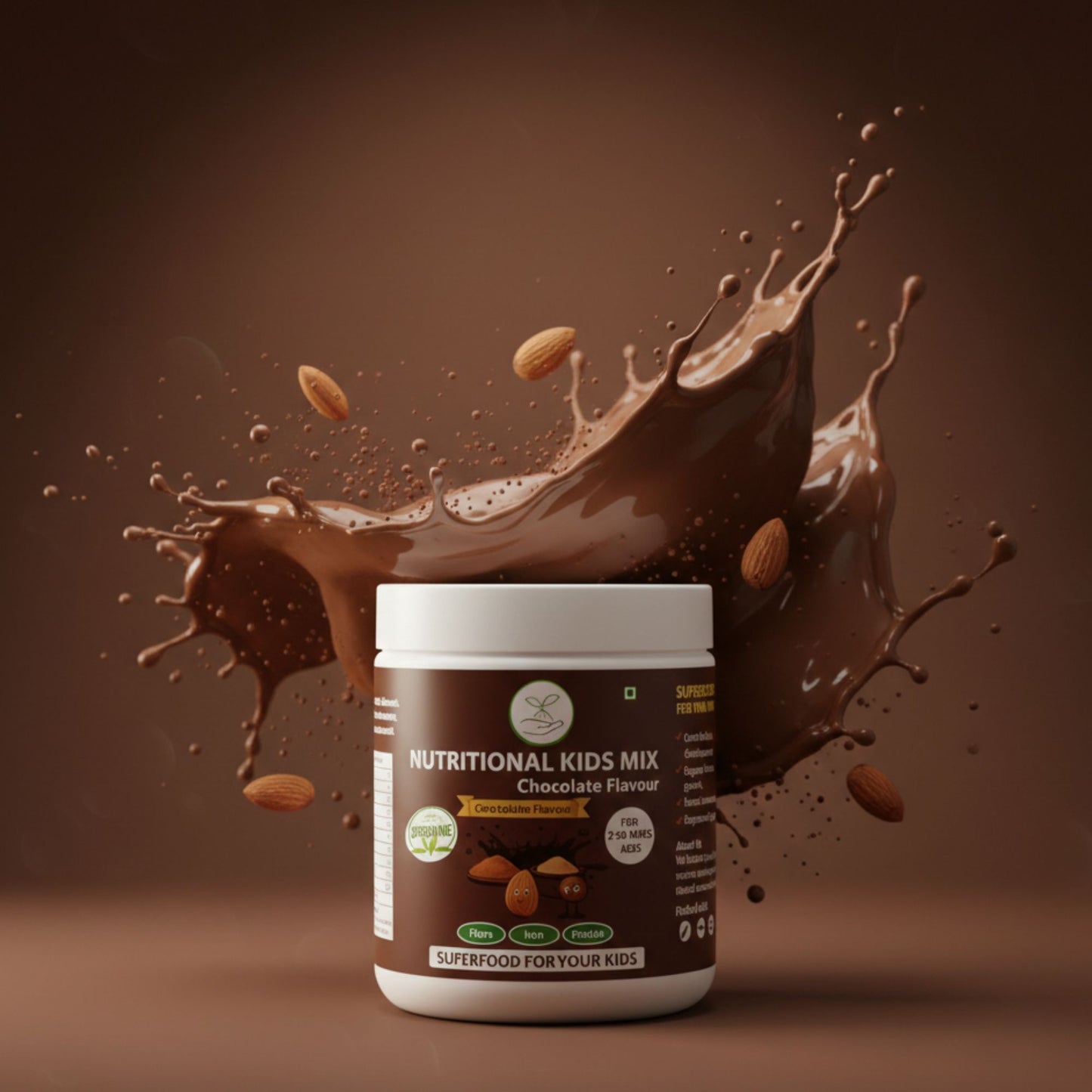 Poshtik Aahar Rich and Nutritional Kids Mix Chocolate Flavour 500g